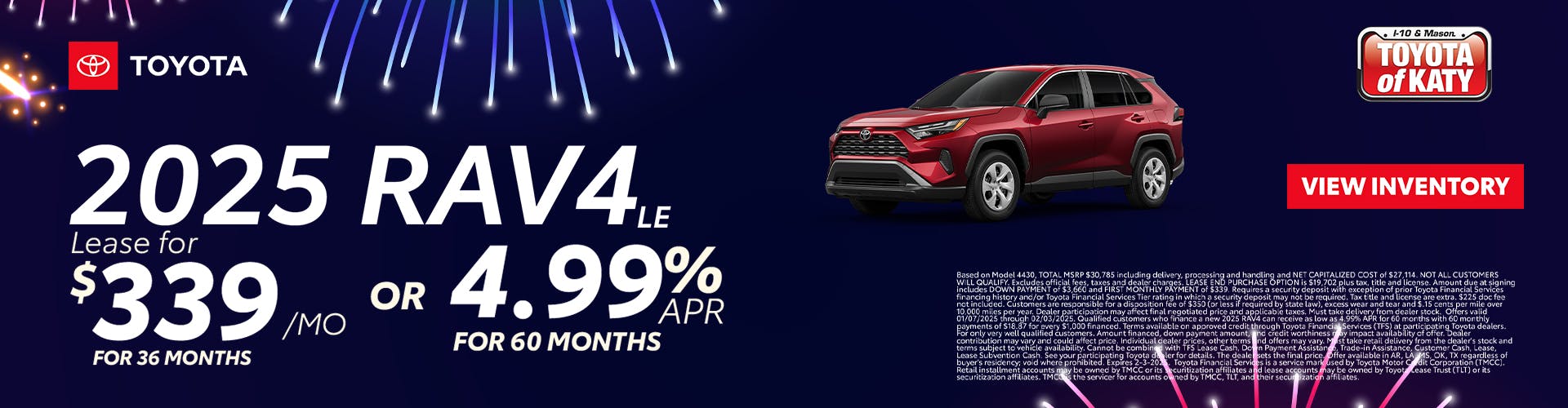 January 2025 GST RAV4