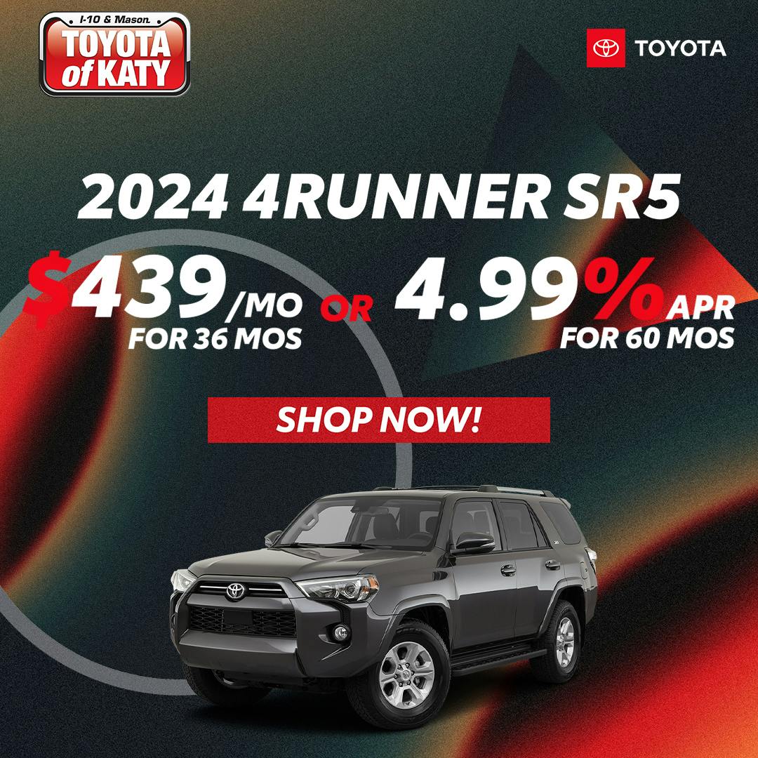 2024 Toyota 4Runner Specials | Toyota Of Katy