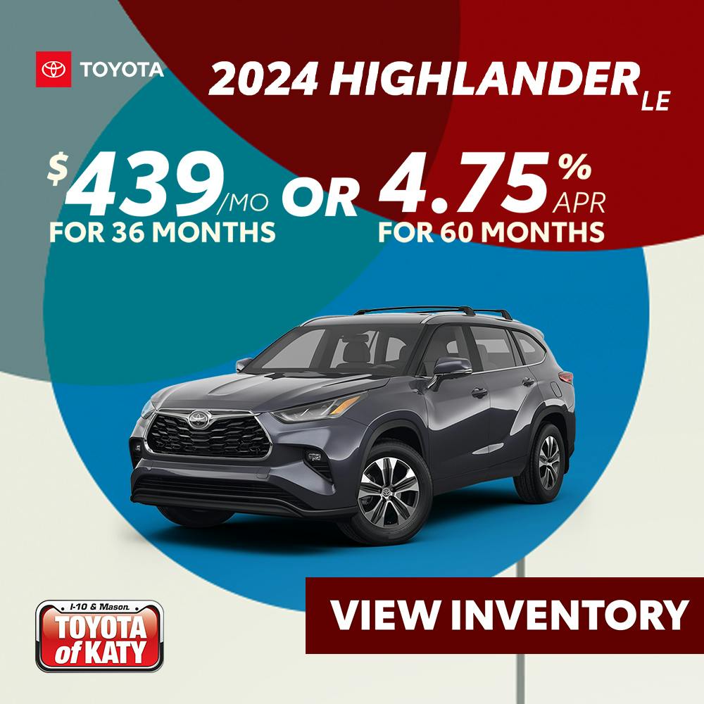 Highlander | Toyota of Katy