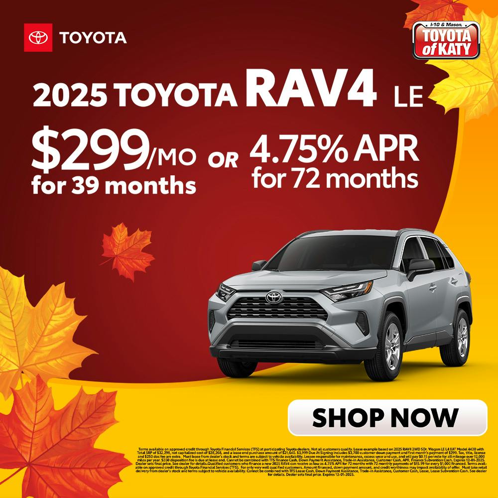 2025 RAV4 LE Special