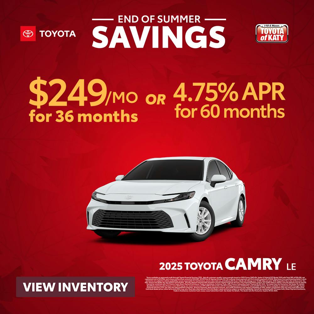 2025 Camry LE Special