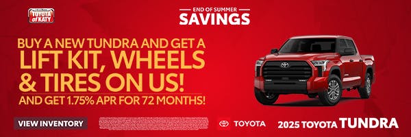 2025 Tundra SR5 Crewmax Special | Toyota of Katy