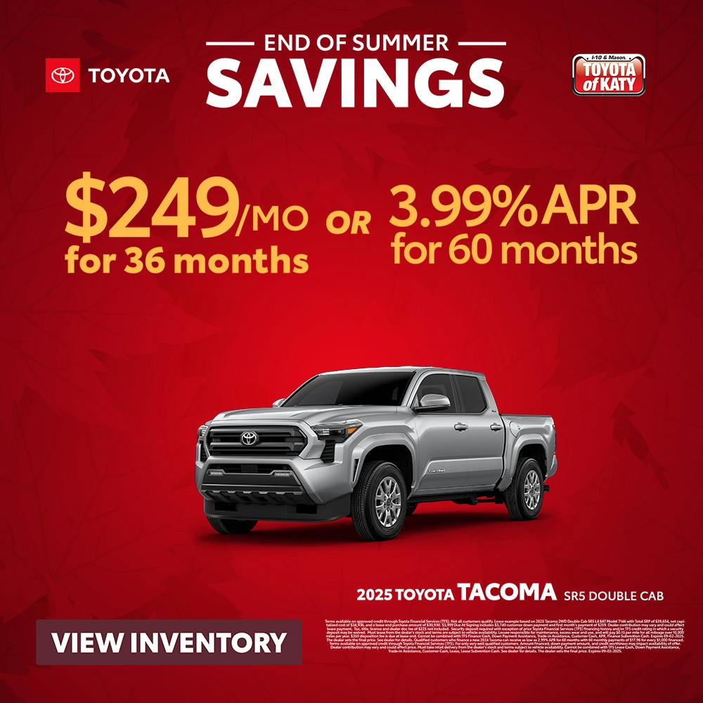 2025 Tacoma SR Double Cab Special