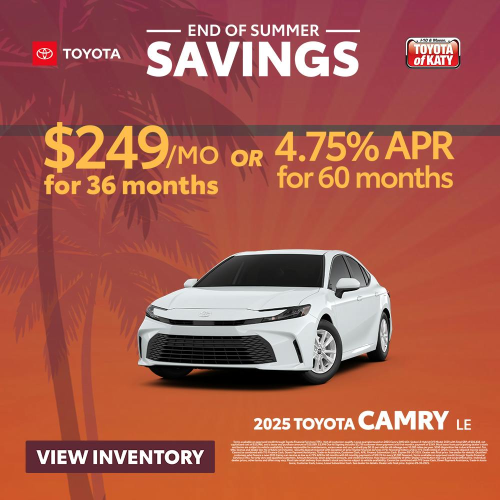 2025 Camry LE Special
