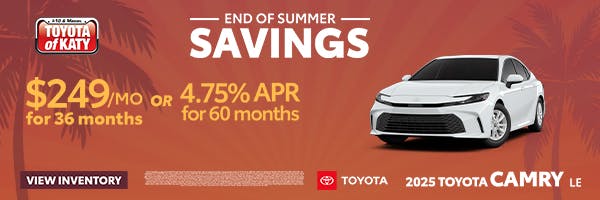2025 Camry LE Special | Toyota of Katy