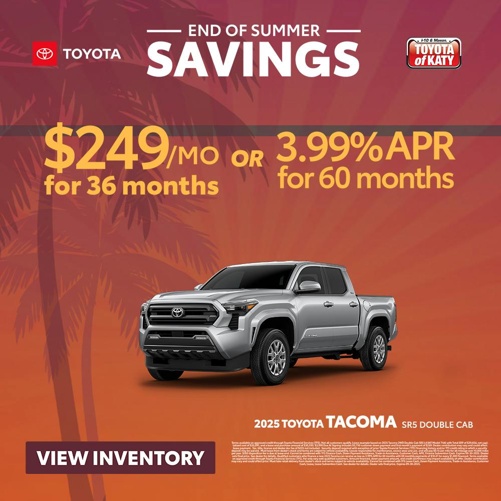 2025 Tacoma SR Double Cab Special