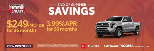 2025 Tacoma SR Double Cab Special | Toyota of Katy