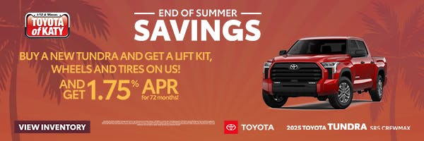 2025 Tundra SR5 Crewmax Special | Toyota of Katy