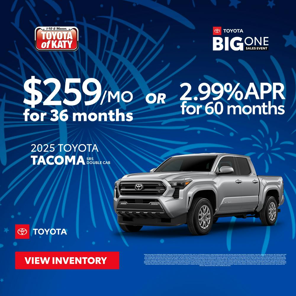 2025 Tundra SR5 Crewmax 4th of July