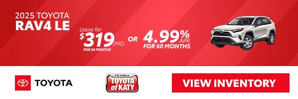 2025 RAV4 LE | Toyota of Katy