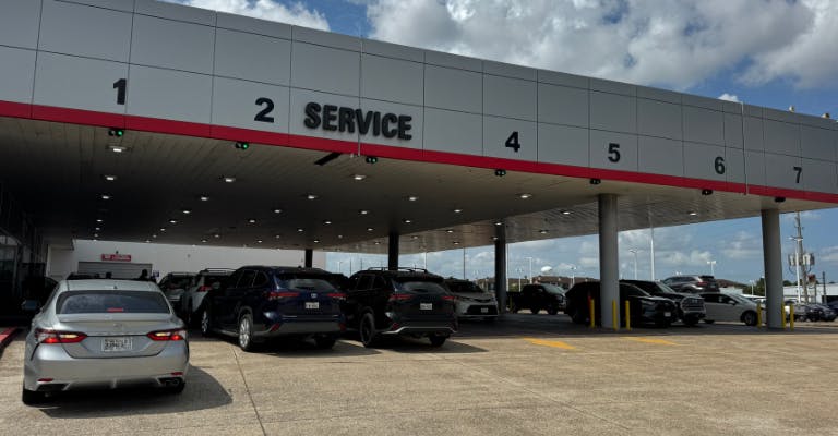 Enclosed Service Drive