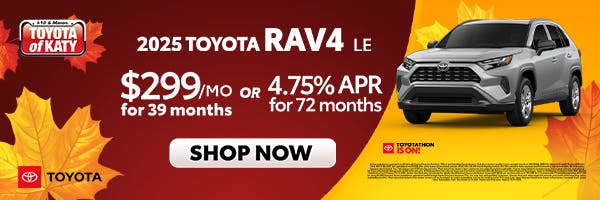 2025 RAV4 LE Toyotathon Sales Event | Toyota of Katy