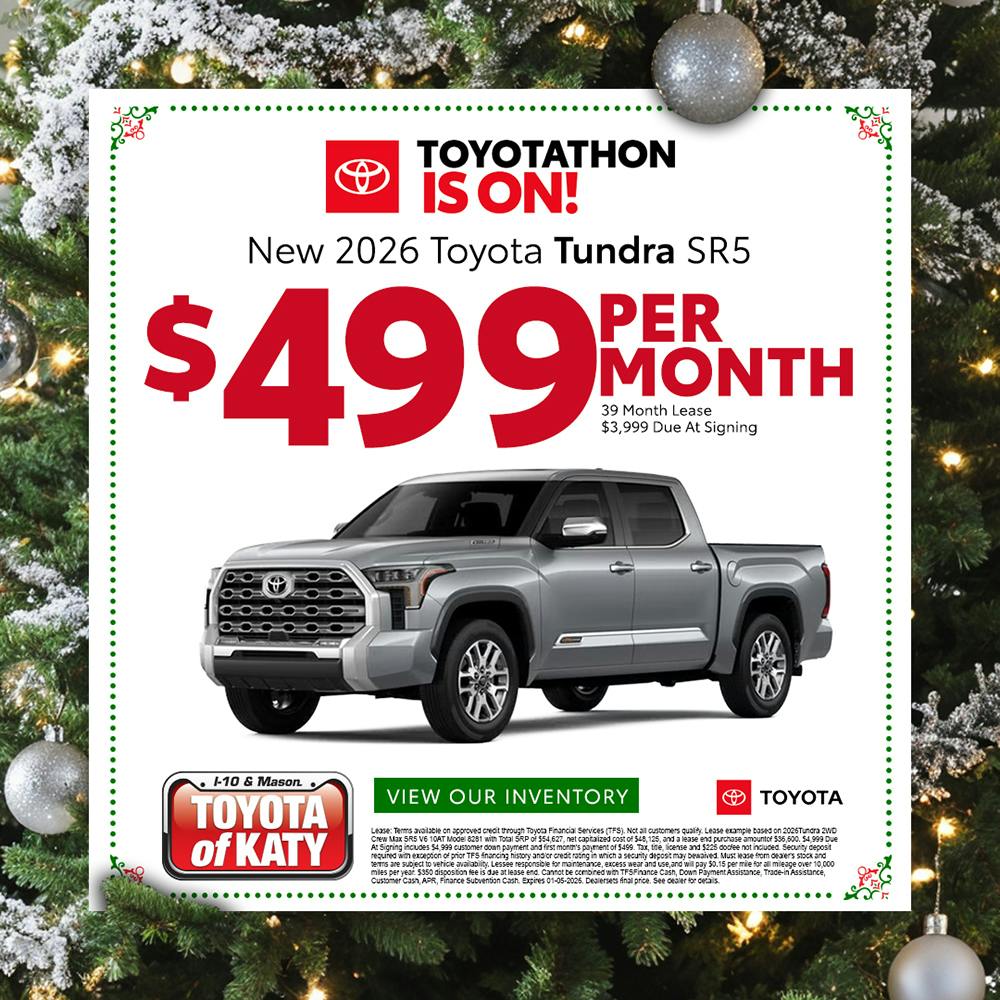 New 2026 Toyota Tundra | Toyota of Katy