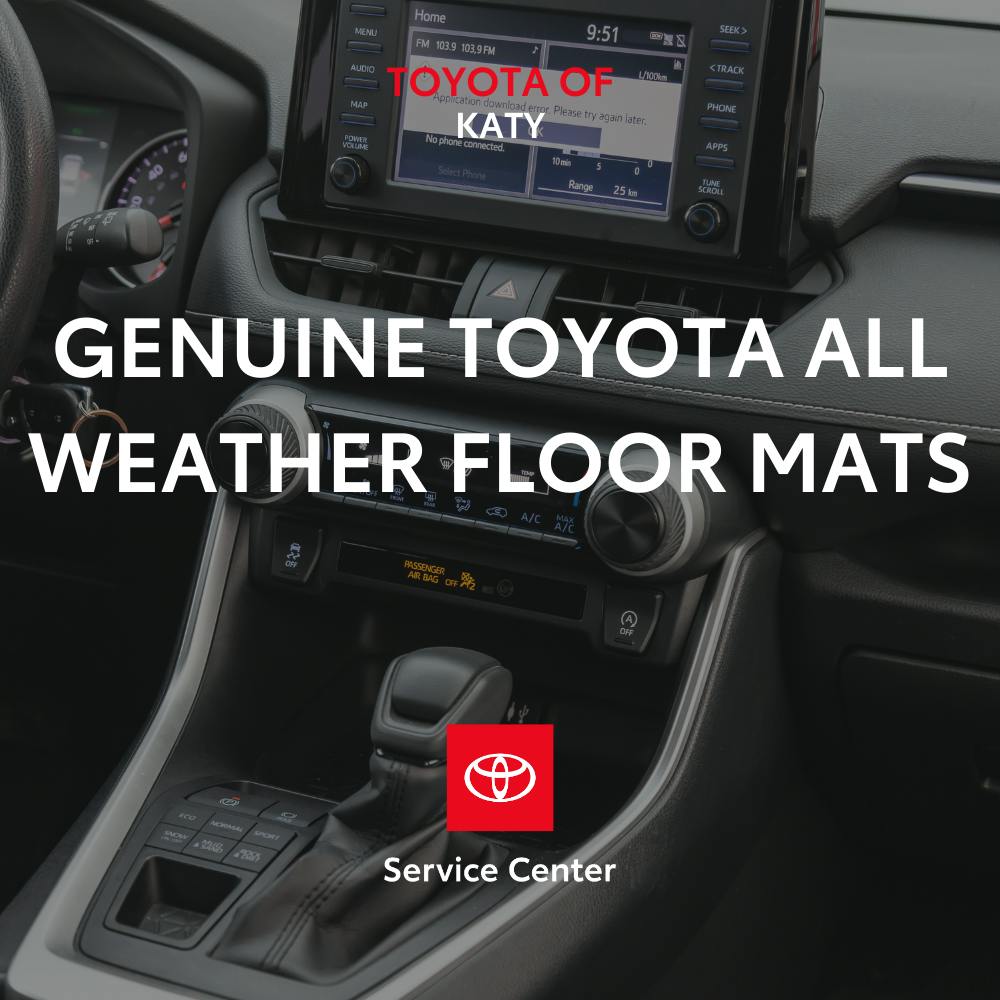 Floor Mat Special | Toyota of Katy