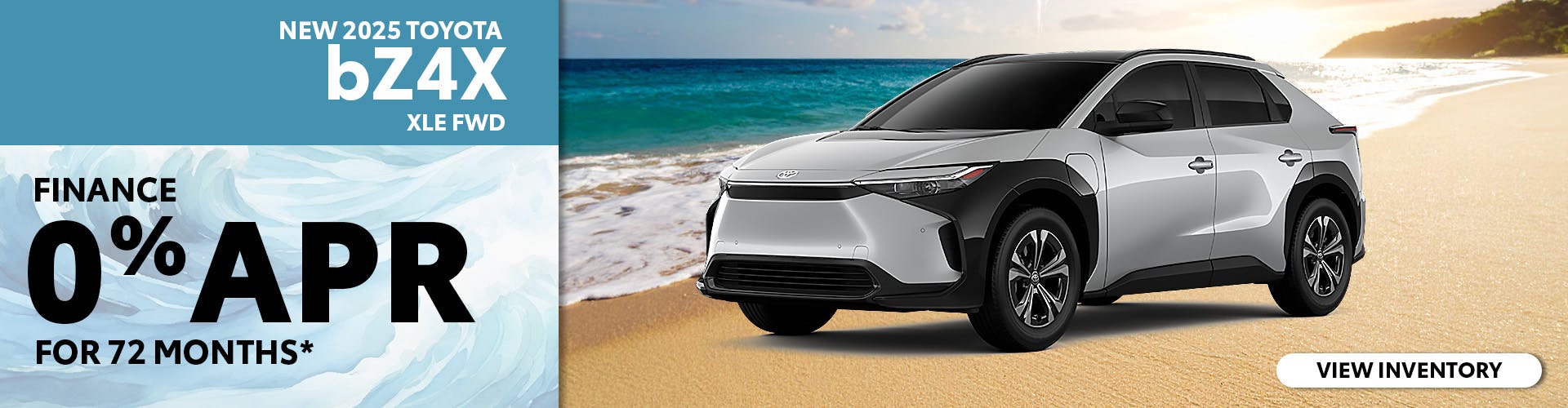New 2025 Toyota bZ4X – Finance for 0% APR