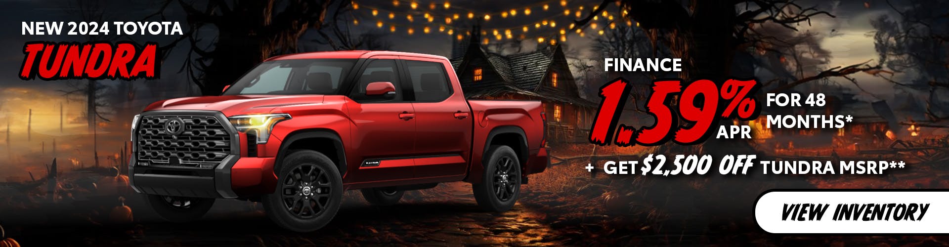 New 2024 Toyota Tundra 1.59% APR