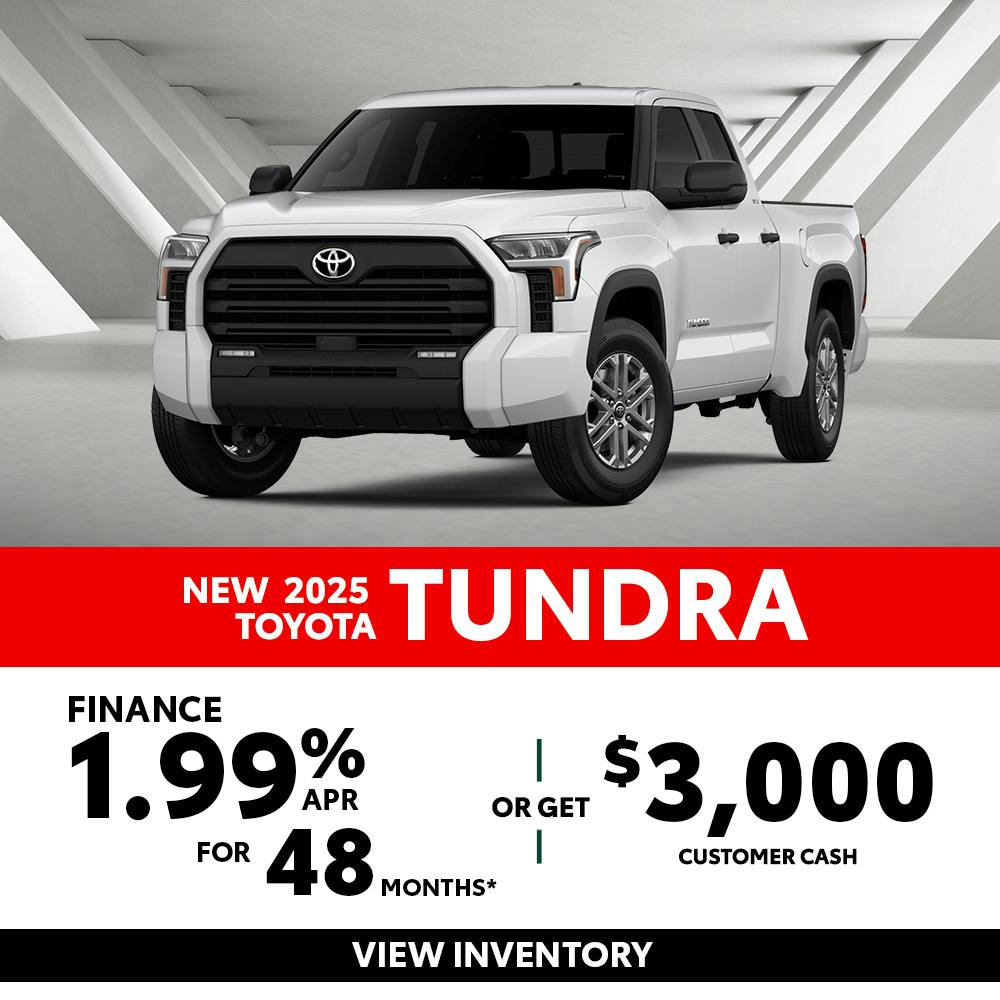 New 2025 Toyota Tundra Finance for 1.99% APR | Toyota of Glendora
