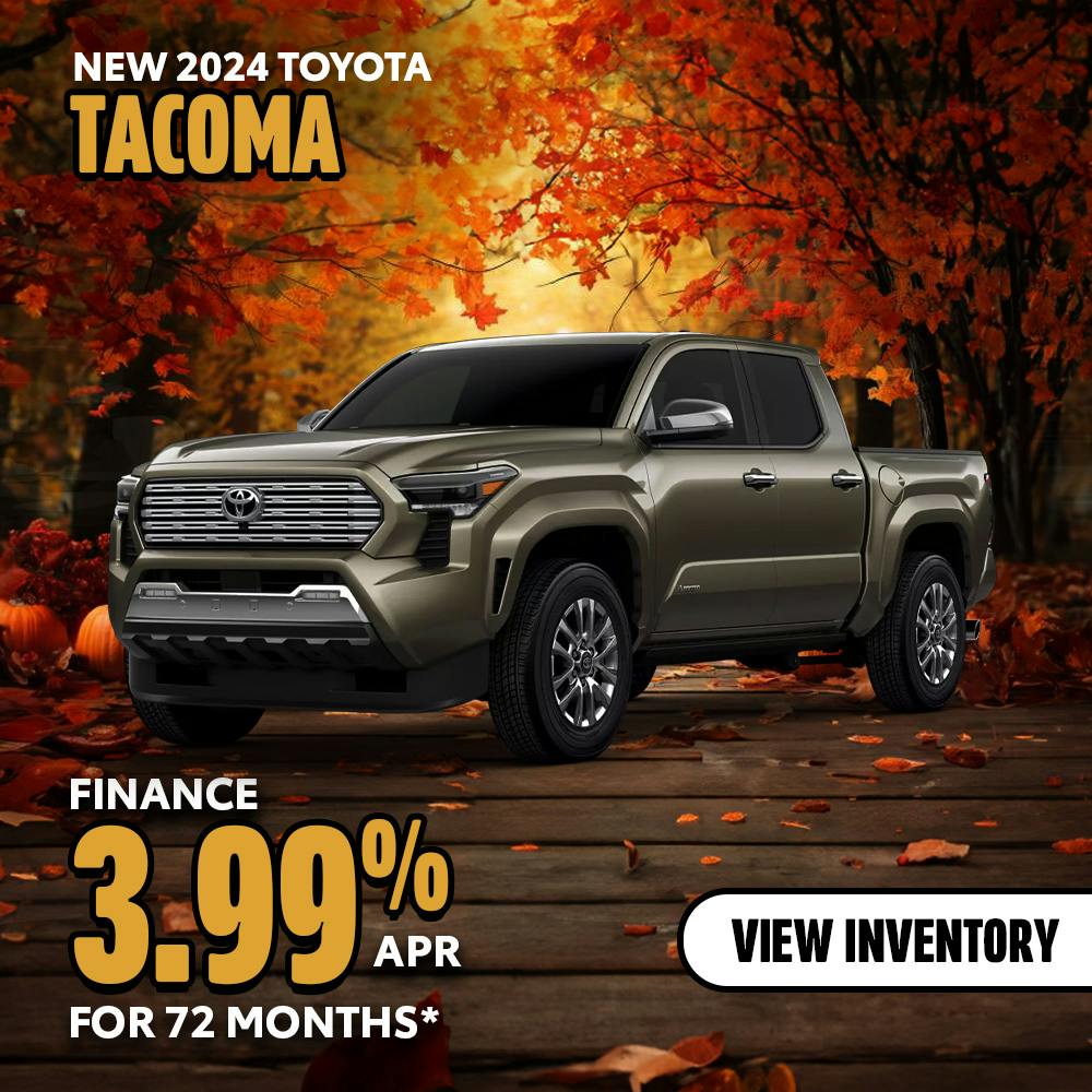 New 2024 Toyota Tacoma 3.99% APR