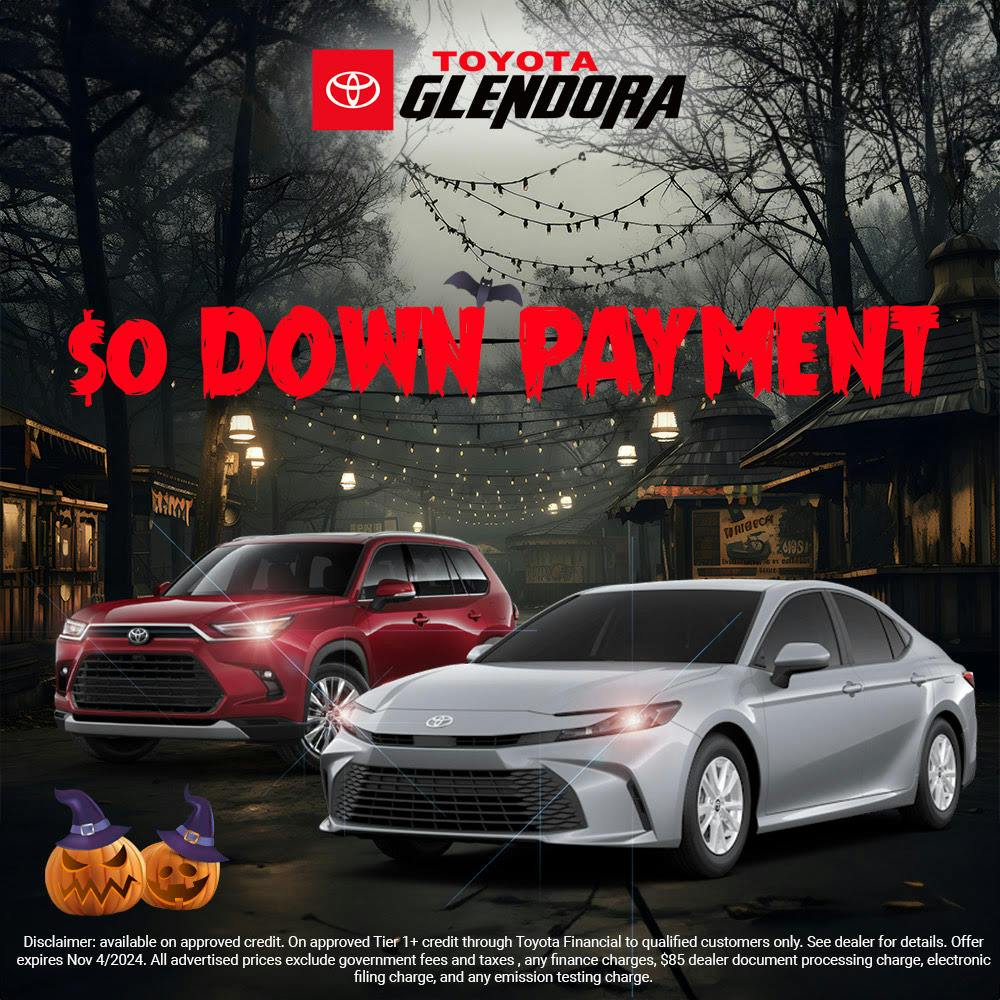 $0 Down Payment | Toyota of Glendora