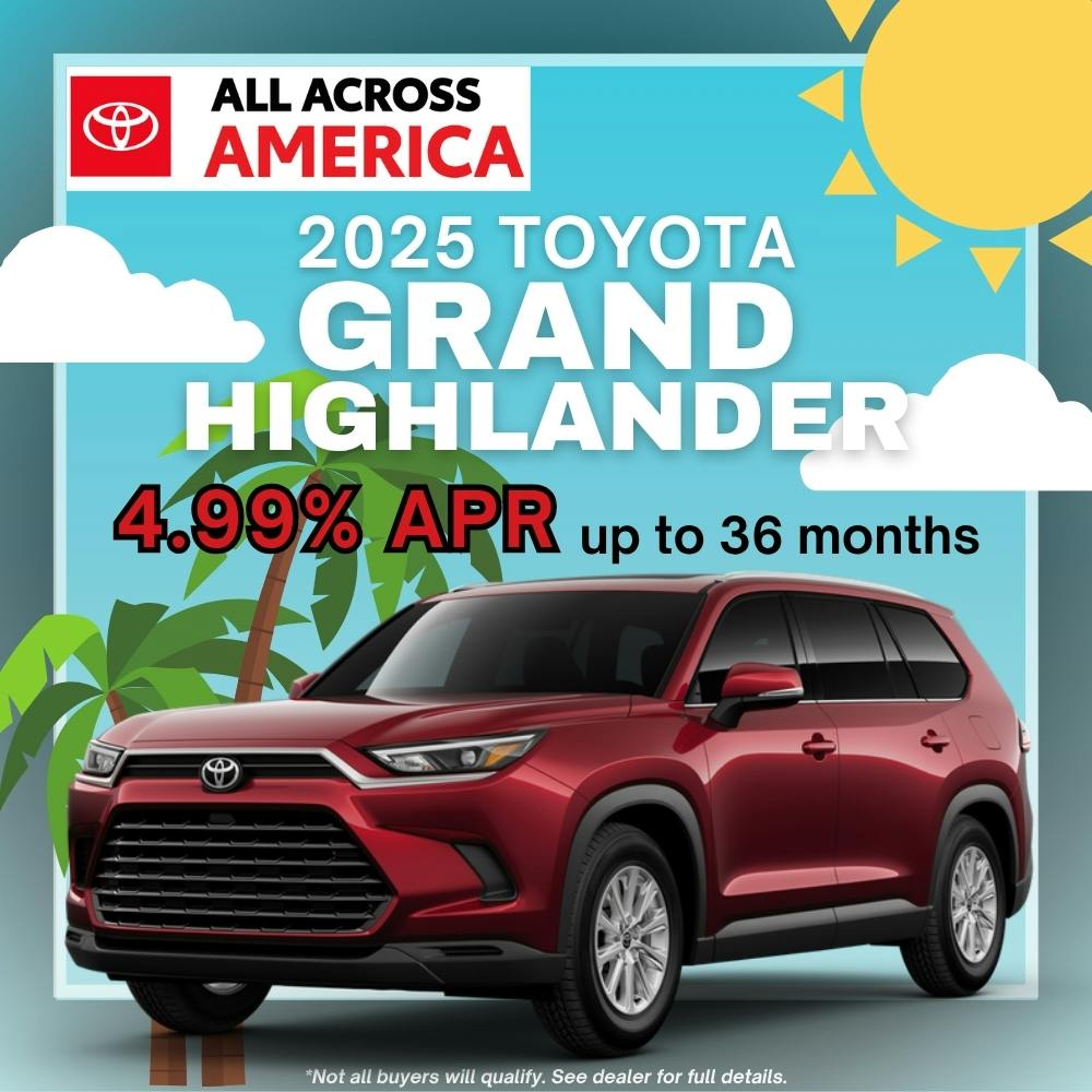 2025 Toyota Grand Highlander Model Offer | Toyota of Keene