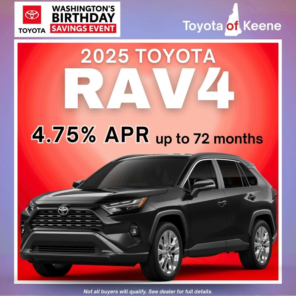 2025 RAV4 Model Offer | Toyota of Keene