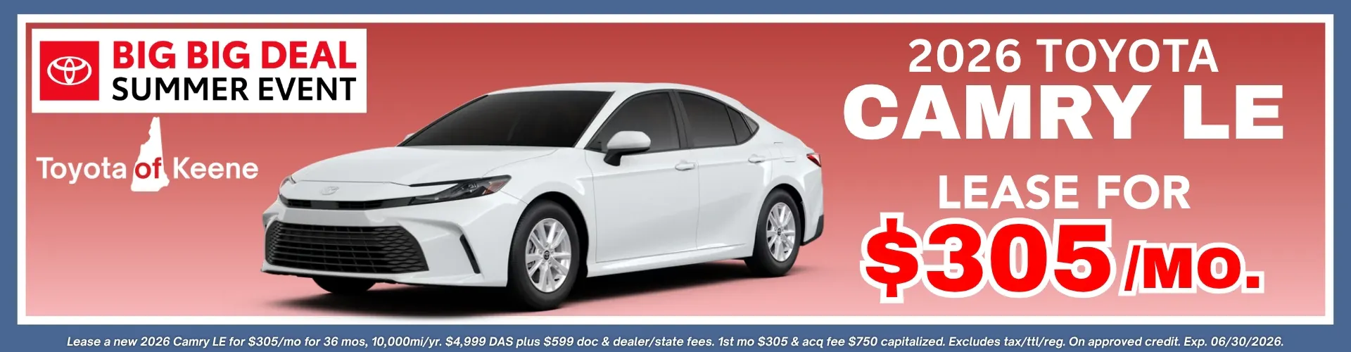 Camry Lease
