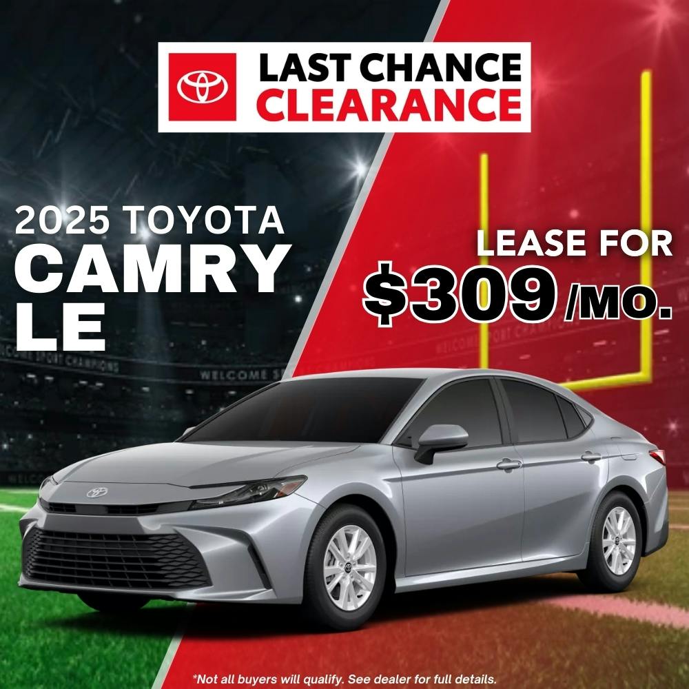 2025 Toyota Camry LE Lease | Toyota of Keene