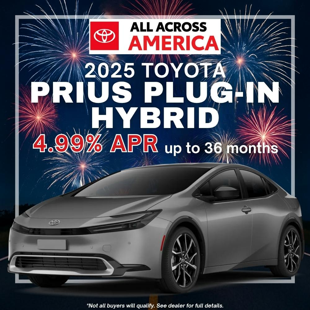 2025 Toyota Prius Plug-In Hybrid Model Offer | Toyota of Keene