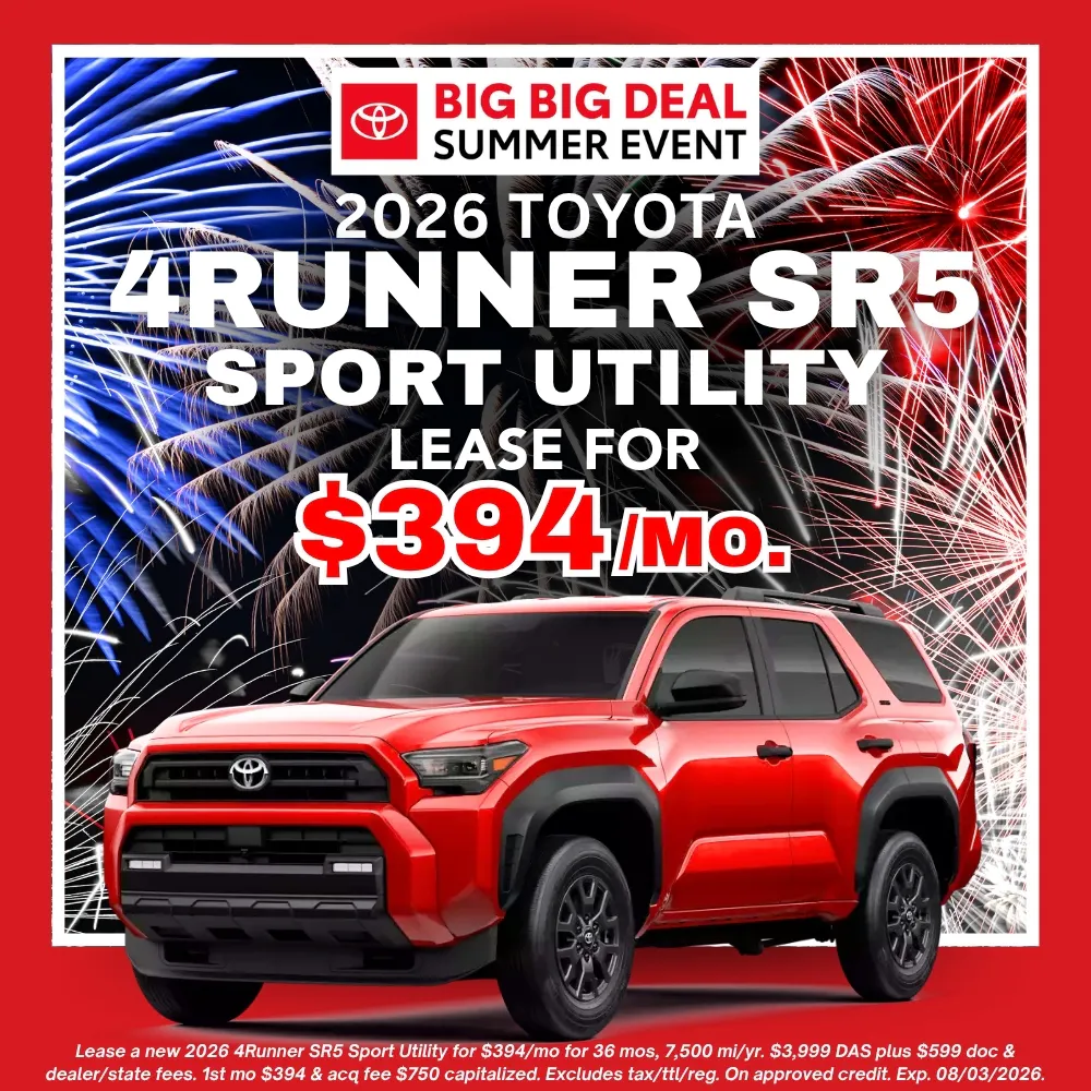 2026 4Runner SR5 Sport Utility Lease