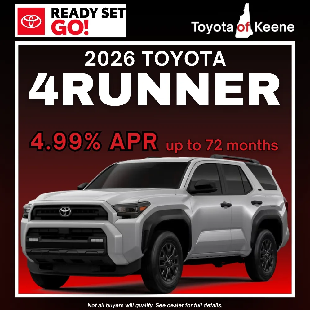 2026 Toyota 4Runner Model Offer | Toyota of Keene