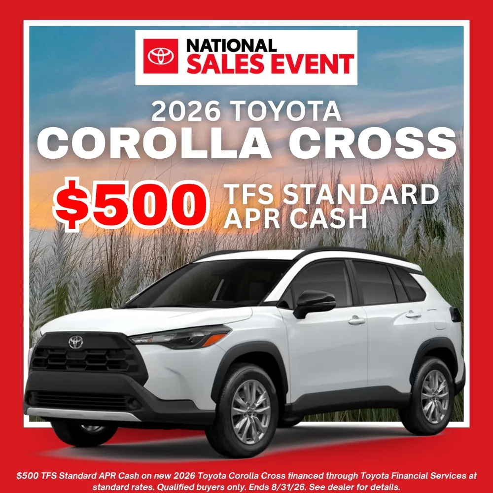 2026 Toyota Corolla Cross TFS