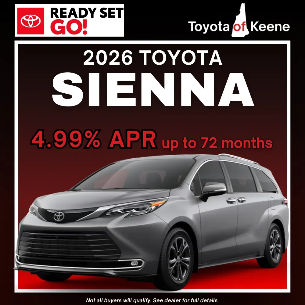 2026 Toyota Sienna Model Offer | Toyota of Keene