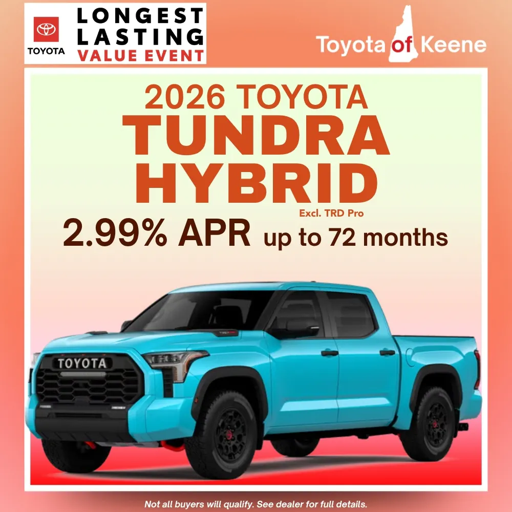 2026 Toyota Tundra Hybrid Model Offer | Toyota of Keene