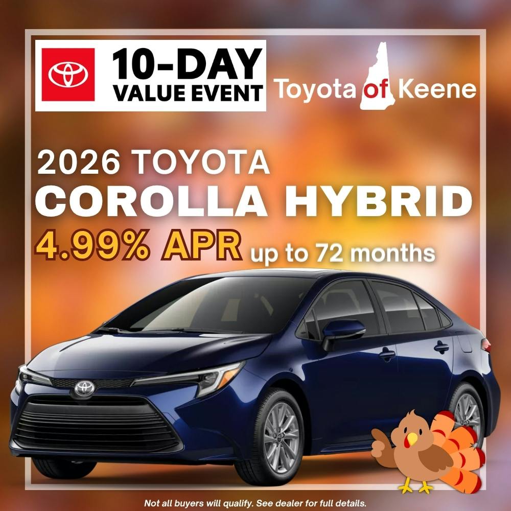 2026 Toyota Corolla Hybrid Model Offer | Toyota of Keene