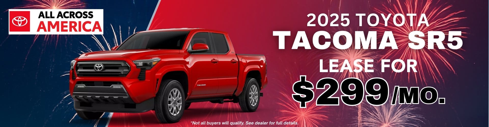 2025 Toyota Tacoma SR5 Lease