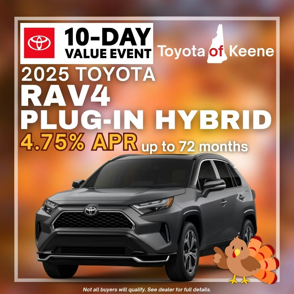 2025 RAV4 Plug-In Hybrid Model Offer | Toyota of Keene