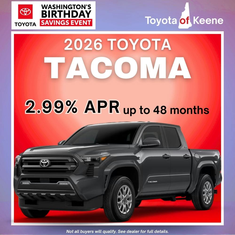 2026 Toyota Tacoma Model Offer | Toyota of Keene