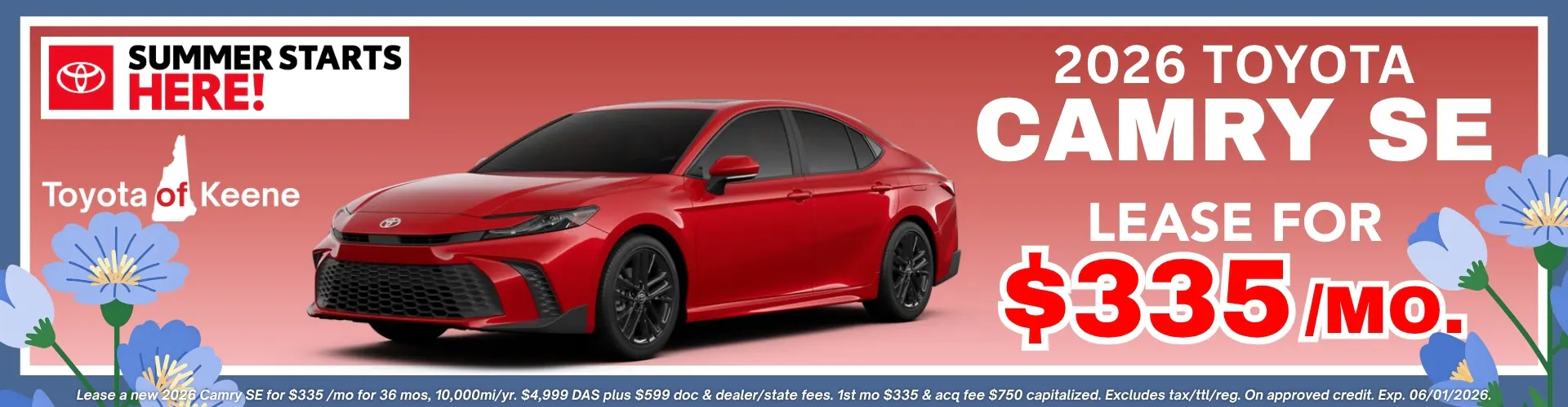 Camry SE Leas
