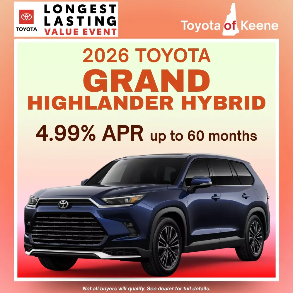 2026 Toyota Grand Highlander Hybrid Model Offer | Toyota of Keene