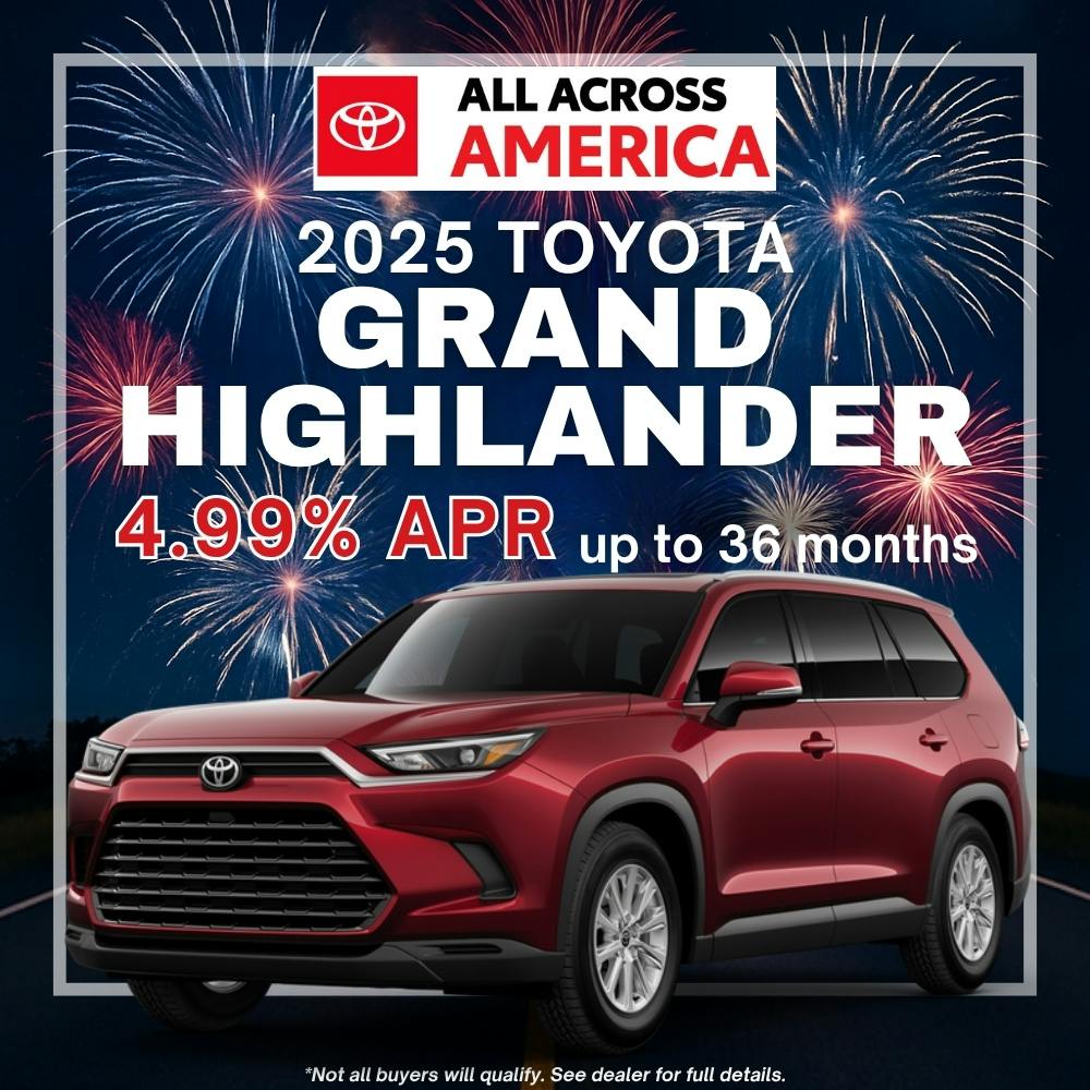 2025 Toyota Grand Highlander Model Offer | Toyota of Keene