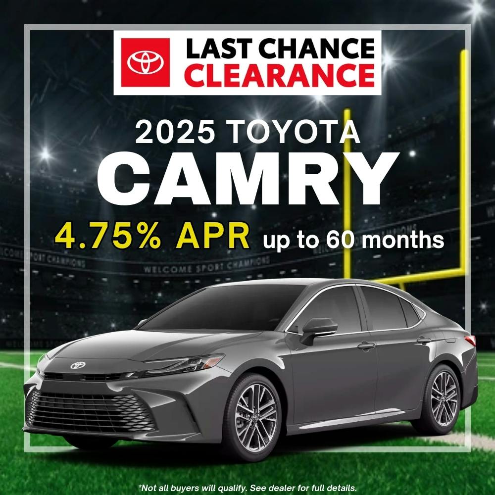 2025 Camry Model Offer | Toyota of Keene