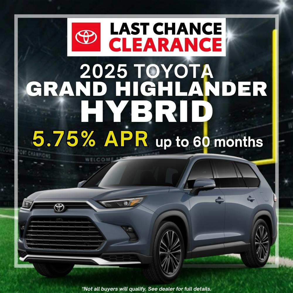 2025 Toyota Grand Highlander Hybrid Model Offer | Toyota of Keene