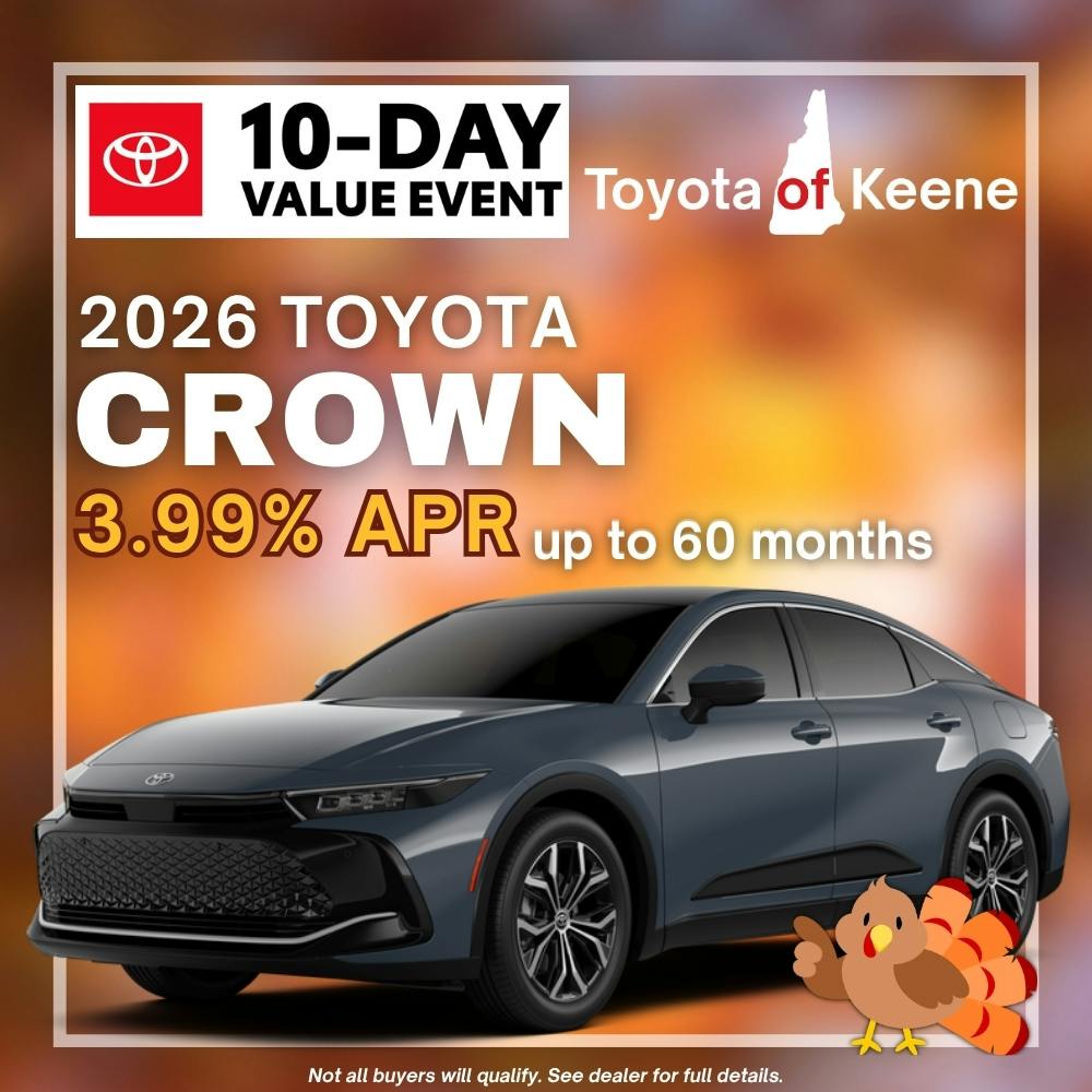 2026 Toyota Crown Model Offer | Toyota of Keene