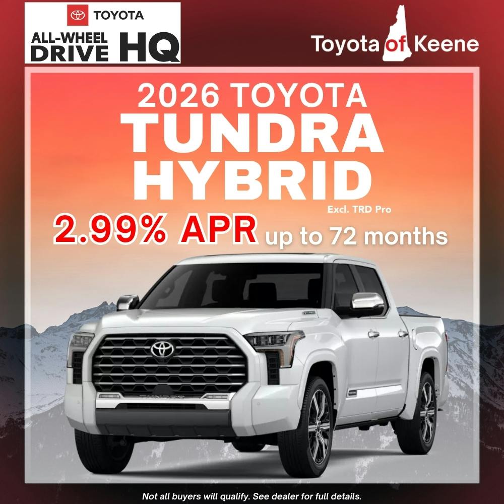 2026 Toyota Tundra Hybrid Model Offer | Toyota of Keene