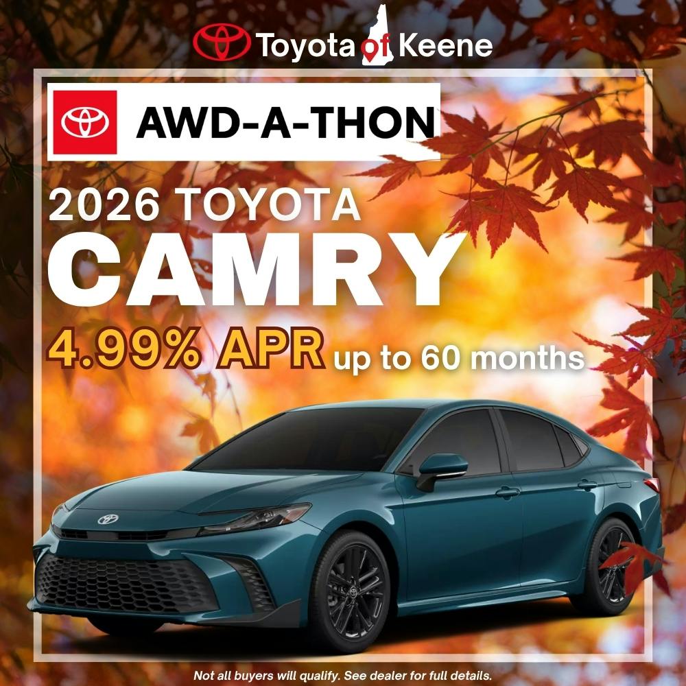 2026 Camry Model Offer | Toyota of Keene