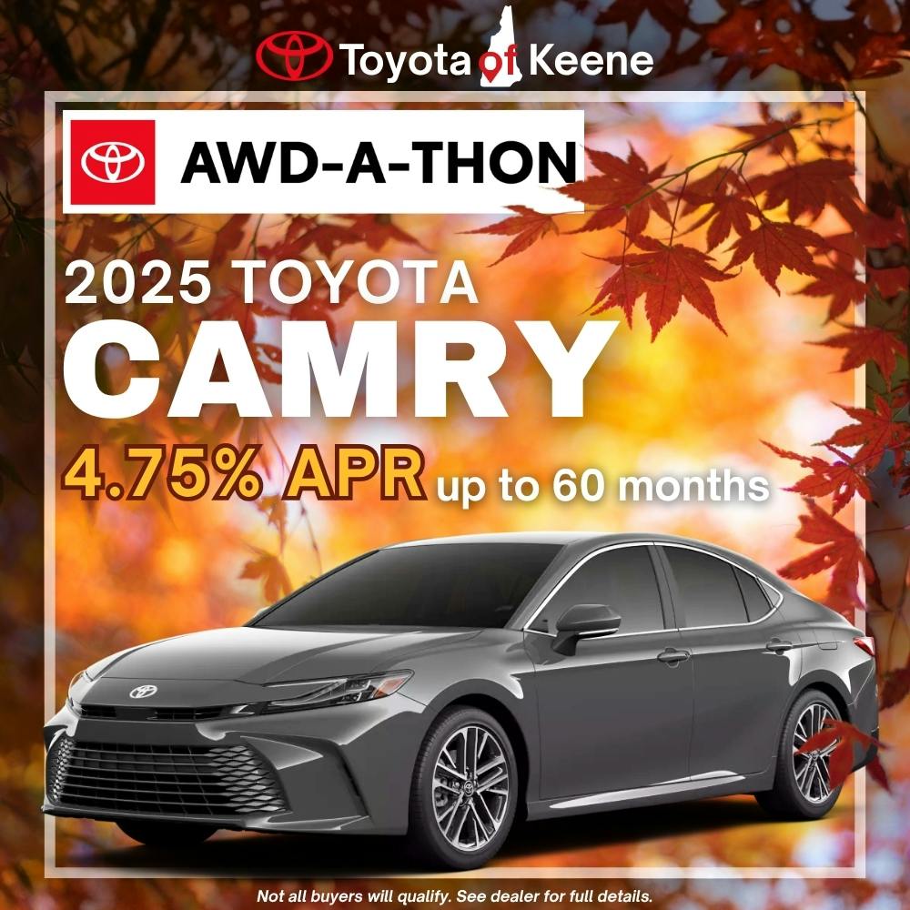 2025 Camry Model Offer | Toyota of Keene