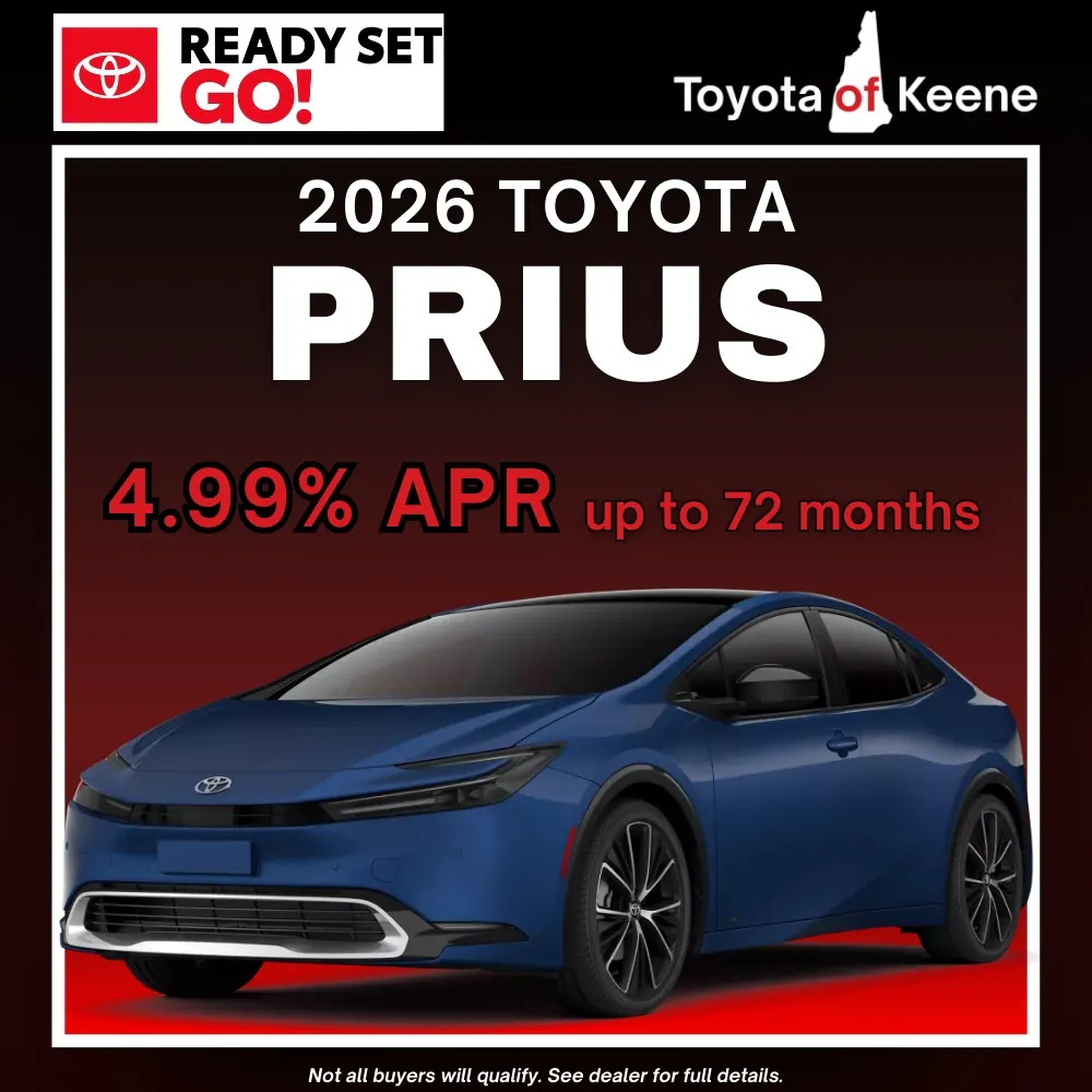 2026 Toyota Prius Model Offer | Toyota of Keene