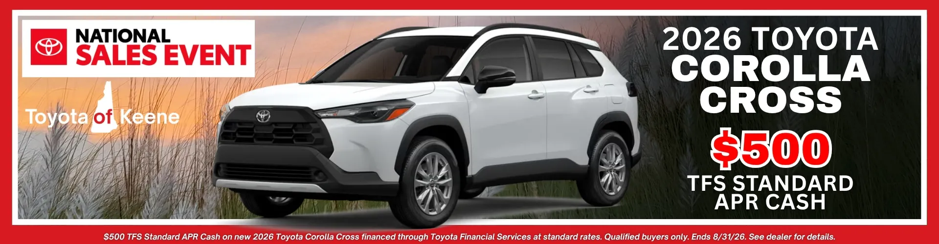 2026 Toyota Corolla Cross TFS