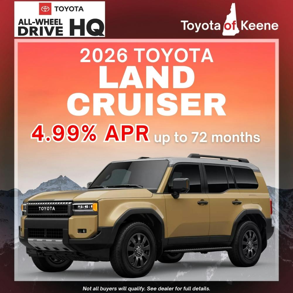2026 Toyota Land Cruiser Model Offer | Toyota of Keene