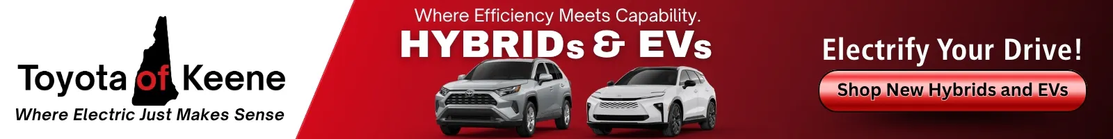 Hybrids and EV’s